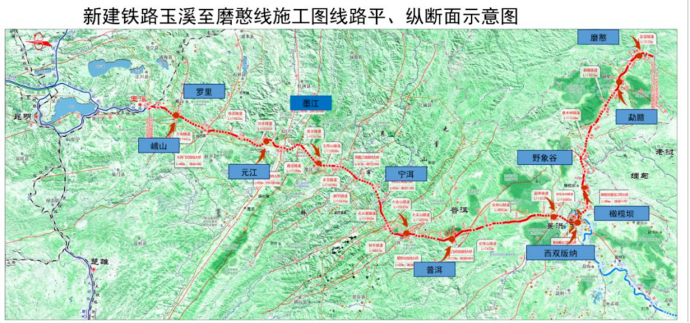 云南玉磨鐵路最新動(dòng)態(tài)，一條鐵路見(jiàn)證城市成長(zhǎng)與自信